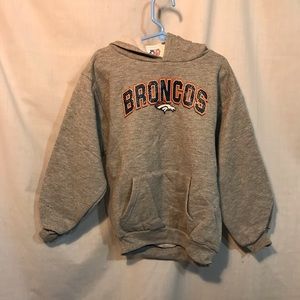 Denver Broncos Youth Hoodie Sweatshirt NFL Small